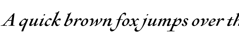 Preview of Sirenne Eighteen MVB Italic font