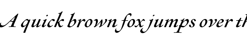 Preview of Sirenne Eighteen MVB Swash Italic font