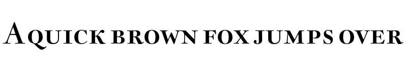 Preview of Sirenne SeventyTwo MVB Roman Small Caps font