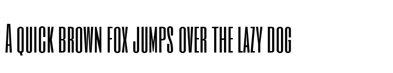 Preview of Six Caps Regular font