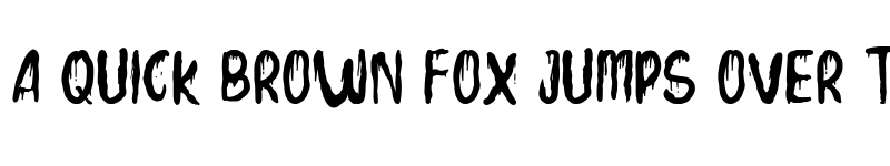 Preview of Skeleton Blood Regular font