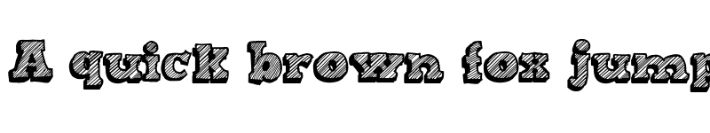 Preview of Sketch Nothing Regular font