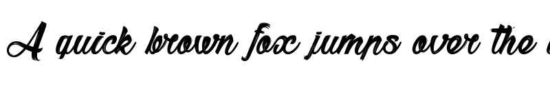 Preview of Sketch Regular font