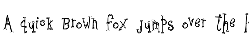 Preview of Sketchbook Regular font