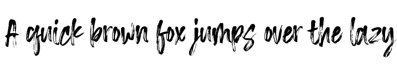 Preview of Sketching Regular font