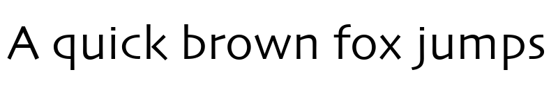 Preview of Skia Regular font