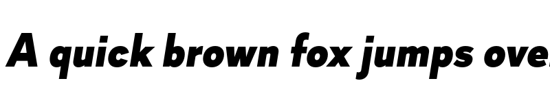 Preview of Skie Black Italic font