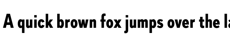 Preview of Skie Condensed ExtraBold font