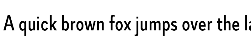 Preview of Skie Condensed Medium font