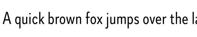 Preview of Skie Condensed Regular font