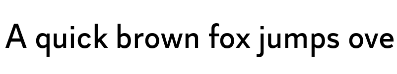 Preview of Skie Medium font