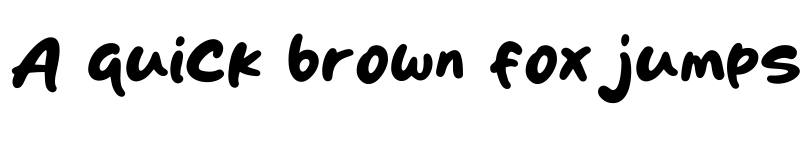 Preview of Skincake Regular font