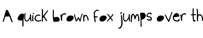 Preview of Skinny Black Black font