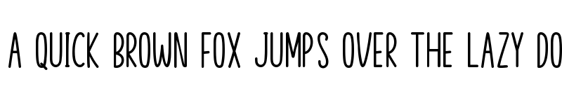 Preview of Skinny Flower Bold Regular font