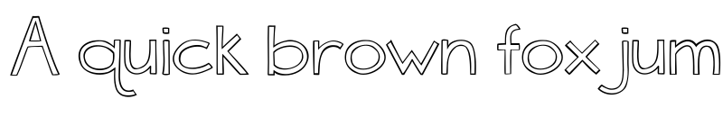 Preview of {skinny} jeans Regular font