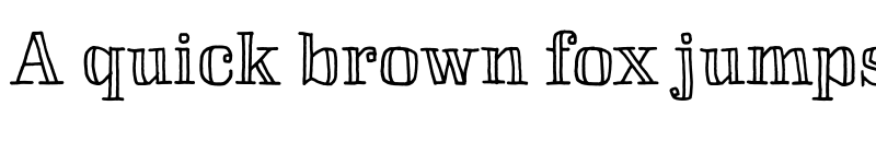 Preview of Skitch Regular font