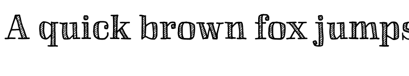 Preview of Skitch Shaded Regular font