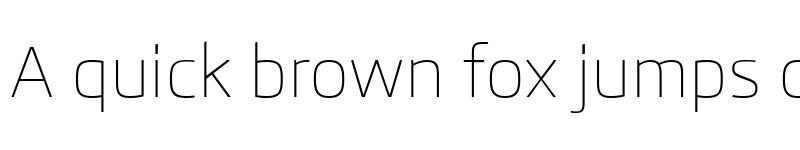 Preview of Skoda Pro Light font