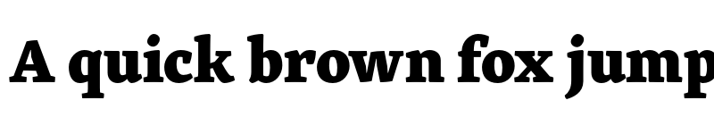 Preview of Skolar Latin Extrabold font