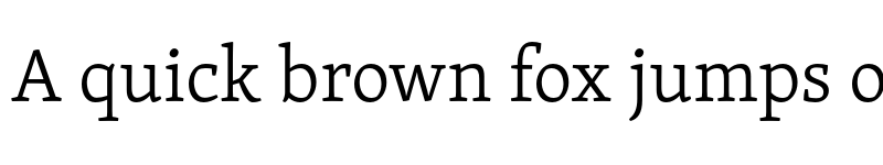 Preview of Skolar Latin Light font