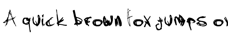 Preview of Skratch_v2 Regular font