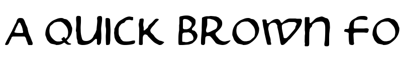 Preview of Skribus Regular font