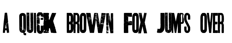 Preview of SKT AND DESTROY Regular font
