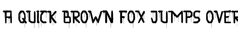 Preview of Skull Attack Regular font