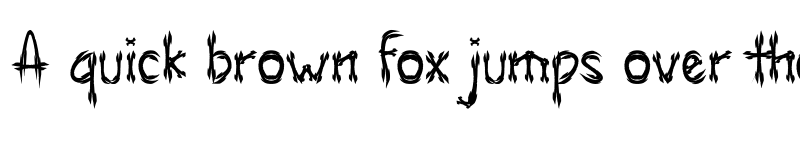 Preview of Skullbone Regular font