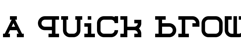 Preview of Slabberton Regular font