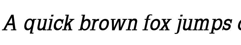 Preview of SlabRomana Regular font