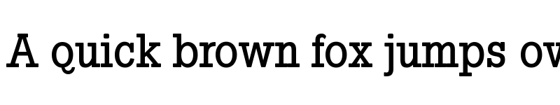 Preview of SlabTallX-Medium Regular font