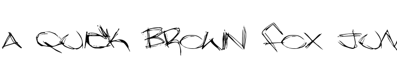Preview of Slammer tag Regular font