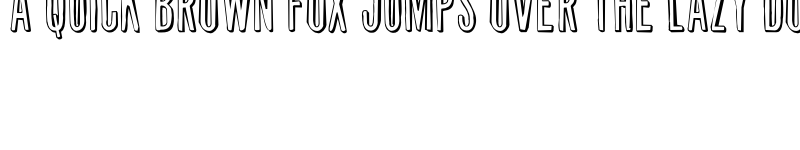 Preview of Slasher Film Rough 3D Regular font