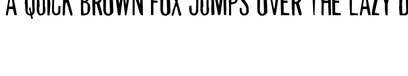 Preview of Slasher Film Rough Expanded Regular font