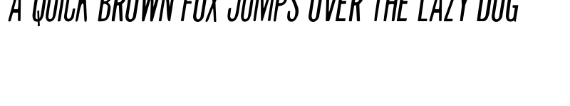 Preview of Slasher Film Semi-Italic Regular font