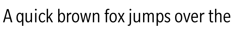 Preview of Slate Pro Bk Condensed font