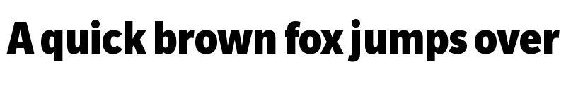 Preview of Slate Pro Black Condensed font