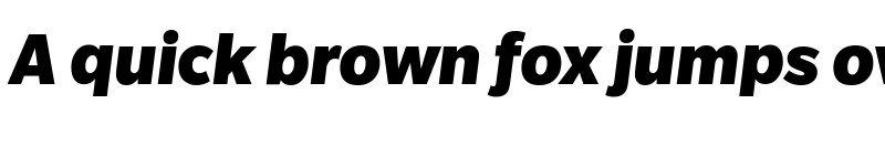 Preview of Slate Pro Black Italic font