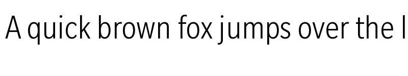 Preview of Slate Pro Light Condensed font