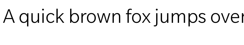 Preview of Slate Pro Light font