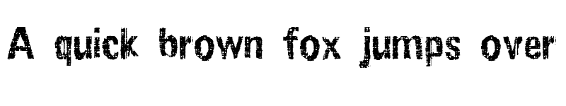 Preview of Slawterhouse Swinggang Regular font