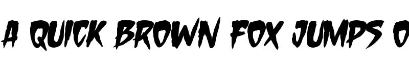 Preview of Sleepless Regular font