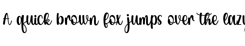 Preview of Sleeptight Regular font