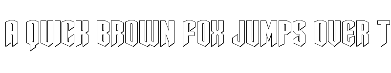 Preview of Sleigher Outline Regular font