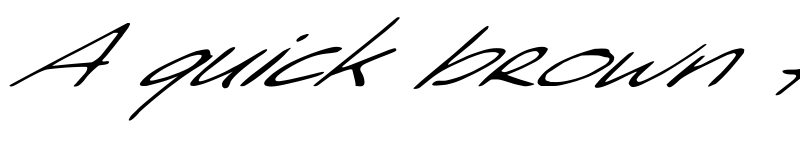 Preview of Sleight Of Hand Regular font