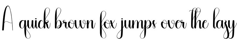 Preview of Slight Regular font