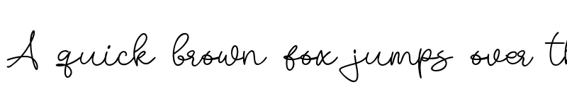 Preview of Slimthy Regular font