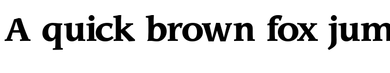 Preview of Sling Bold font