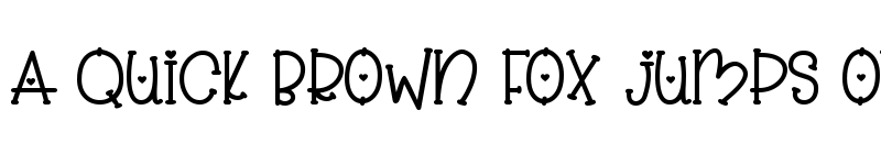 Preview of Slinky Bear PERSONAL USE Regular font